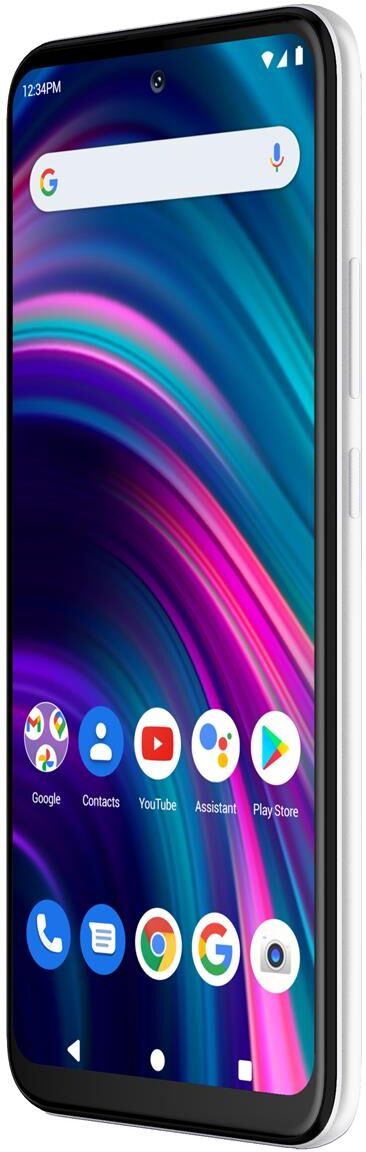 BLU G71+ 6.5&quot; HD+ 128GB 2-SIM 4G LTE Smartphone, 4GB, Unisoc T610,Unlocked,White