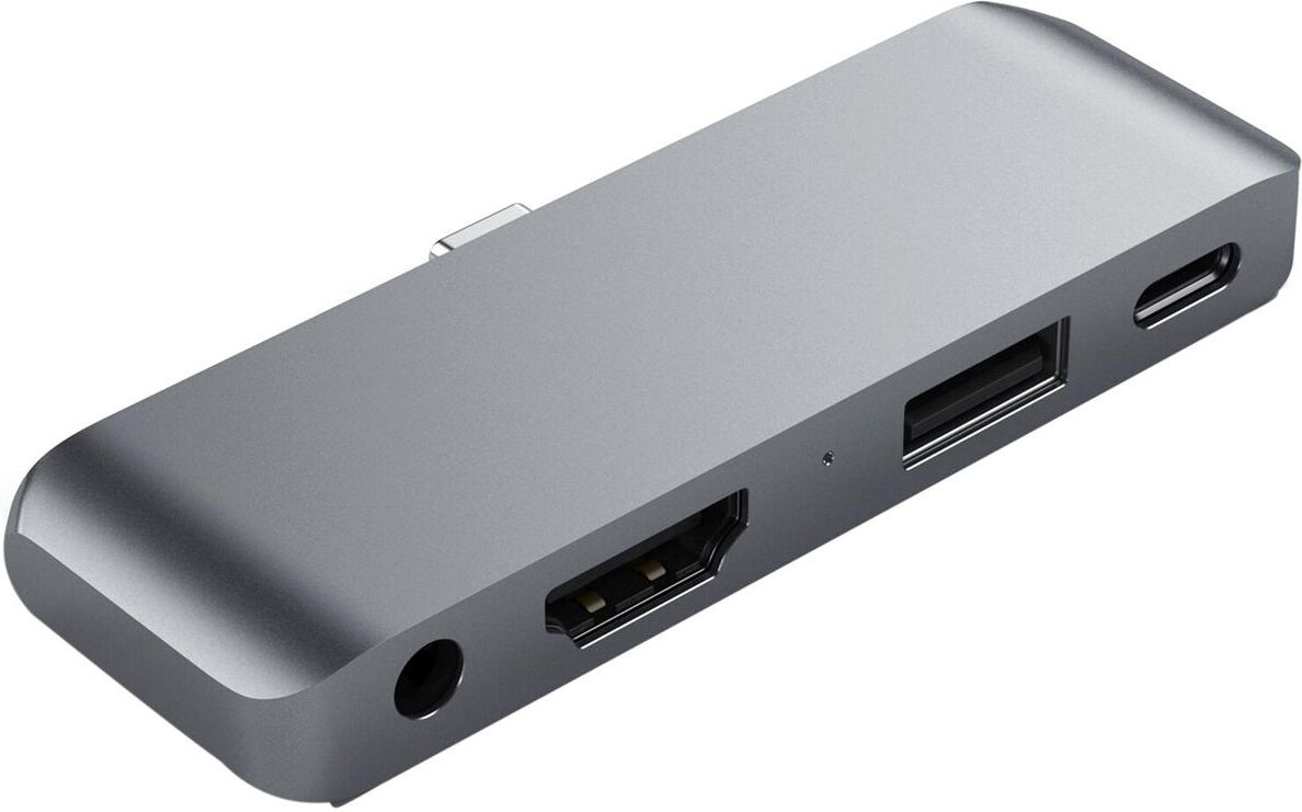 Satechi Aluminum USB Type-C Mobile Pro Hub, Space Gray