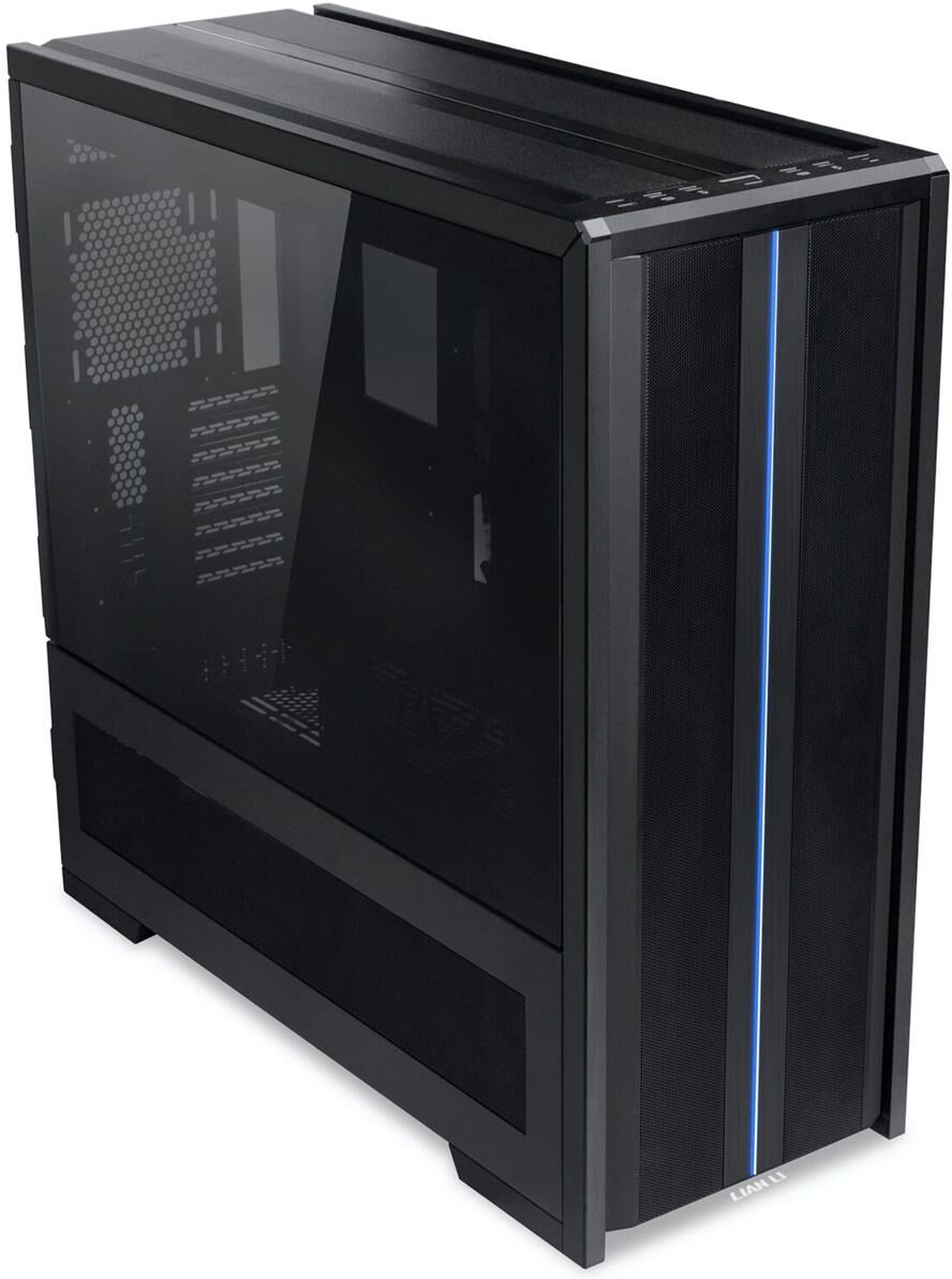 Lian-Li V3000 PLUS Tempered Glass E-ATX Full Tower Computer Case, Black