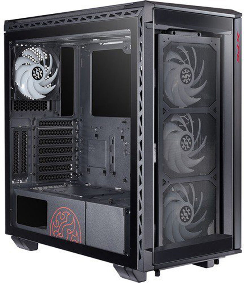 XPG BATTLECRUISER Gaming Computer Case, Black