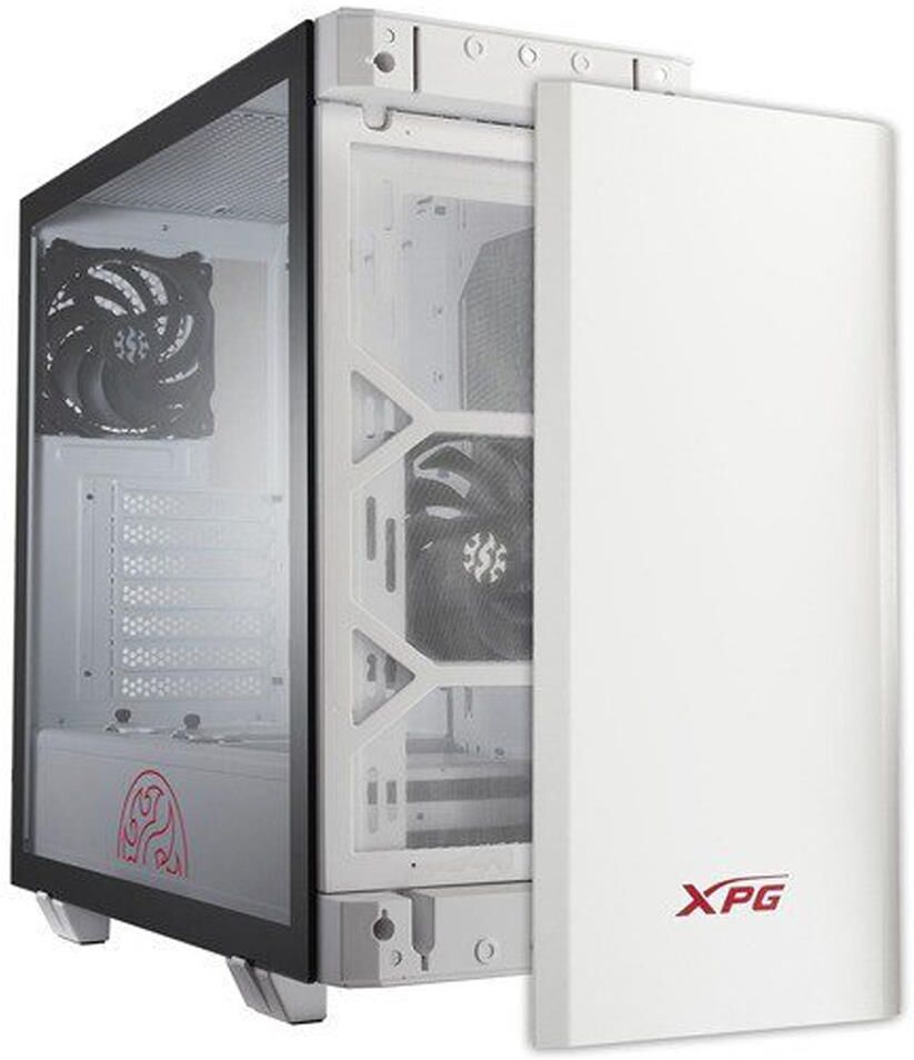 XPG INVADER Computer Case, White