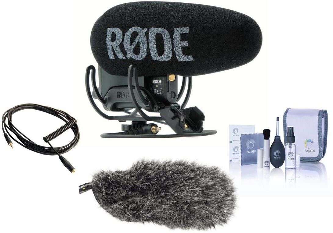 Rode VideoMic Pro+ Directional On-Camera Microphone with Premium Accessory Kit