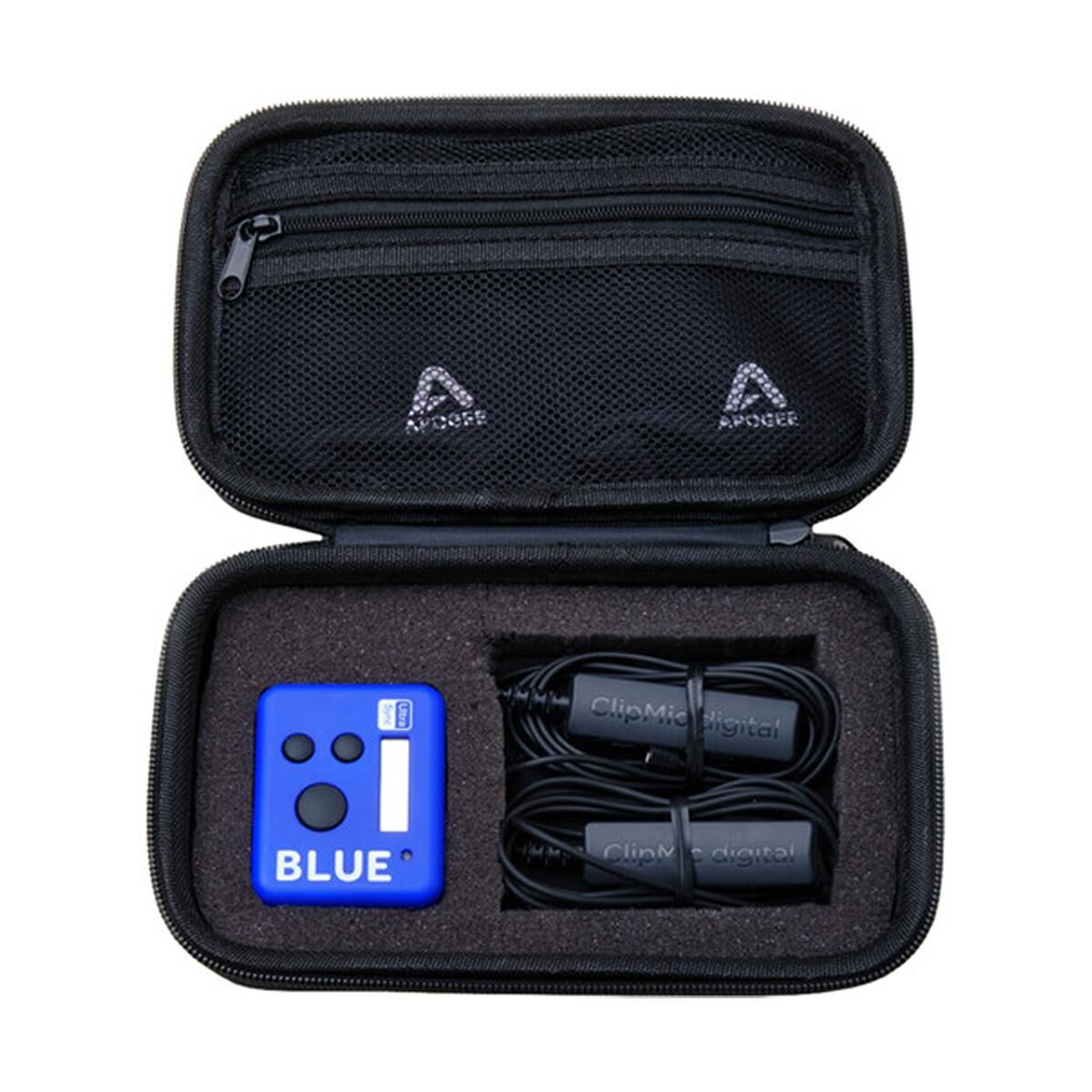 Apogee Electronics ClipMic digital 2 Lavalier Mic Kit w/2x Mic &amp; UltraSync BLUE