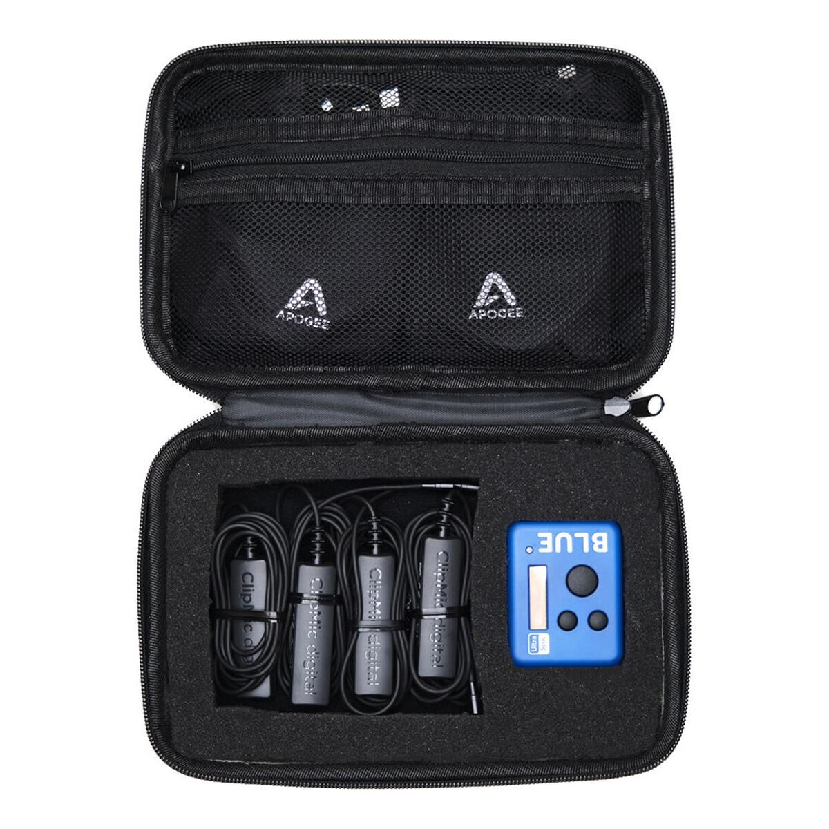 Apogee Electronics ClipMic digital 2 Lavalier Mic Kit w/4x Mic &amp; UltraSync BLUE