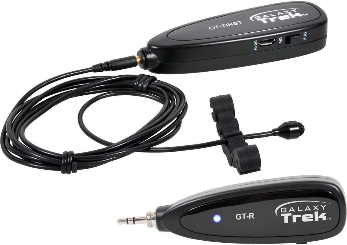 Galaxy Audio GT-INST-6 Mini Wireless Instrument Pickup System, Violin Mic