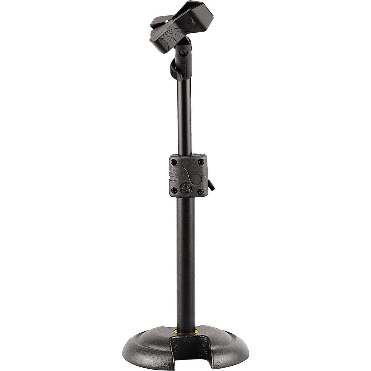 Hercules Stands MS100B H-Base Microphone Stand with EZ Mic Clip