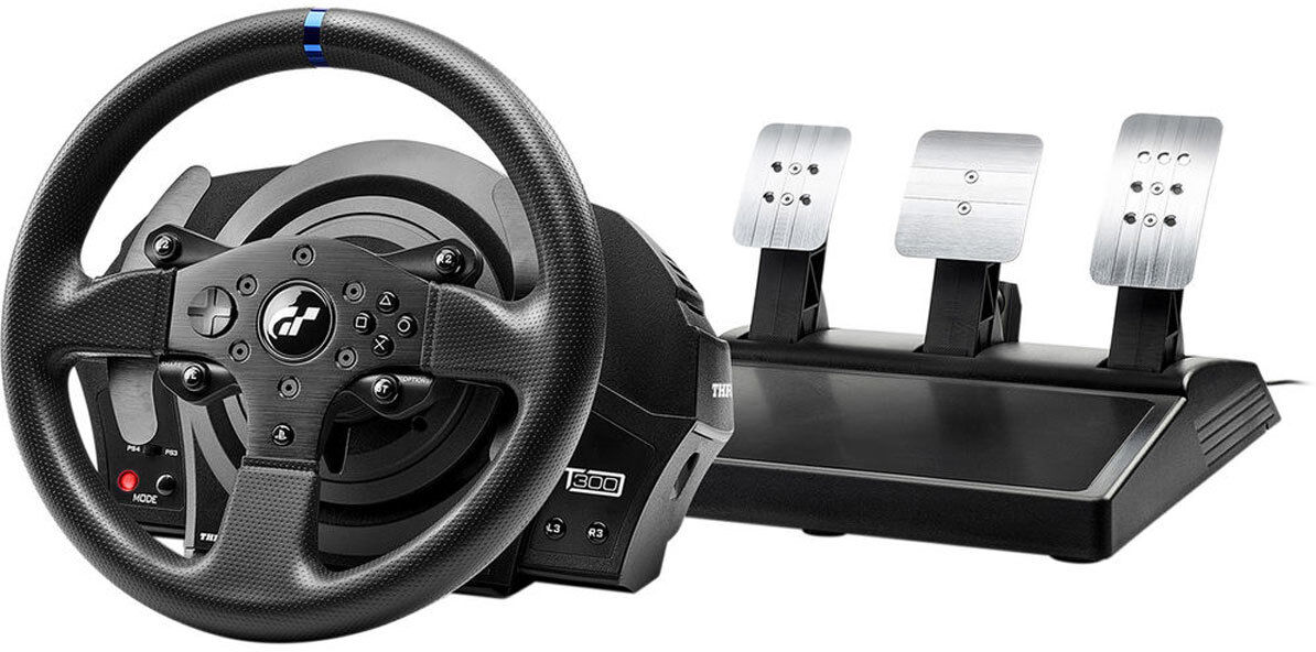 Thrustmaster T300 RS GT Edition Racing Wheel, Black