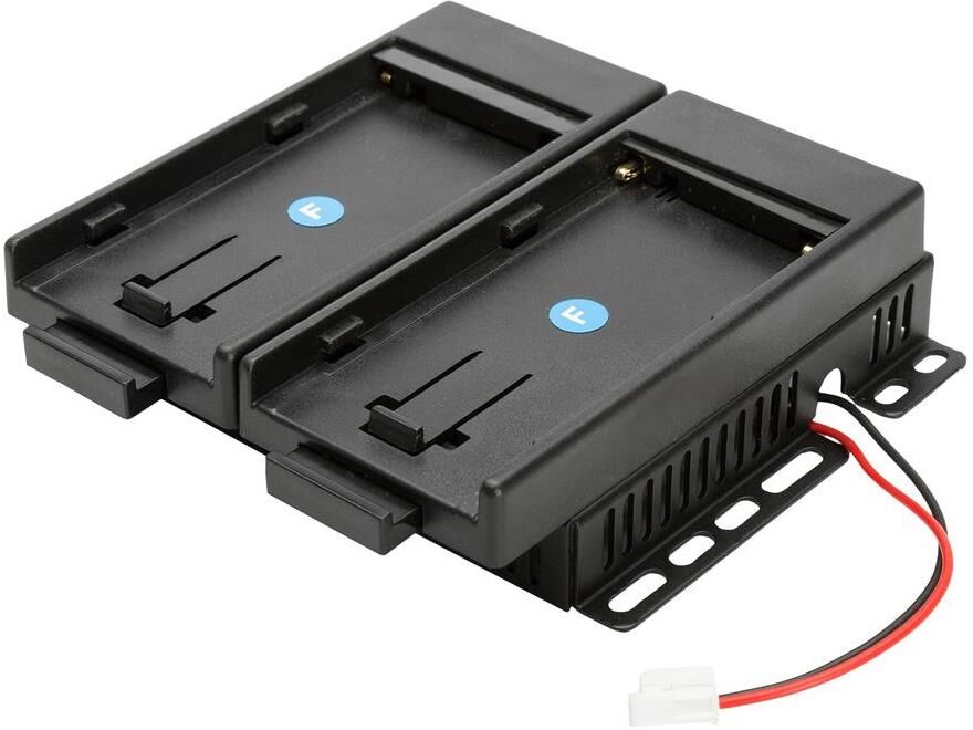 Ikan Sony L Series Dual DV Battery Mount for Bon FM-055F &amp; RM-072S Monitor