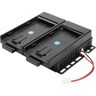 Ikan Sony L Series Dual DV Battery Mount for Bon FM-055F & RM-072S Monitor