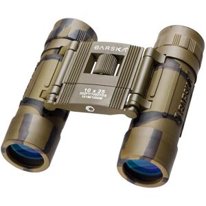 Barska 10x25 Lucid View Weather Resistant Roof Prism Binocular, 5.7 Degree AoV