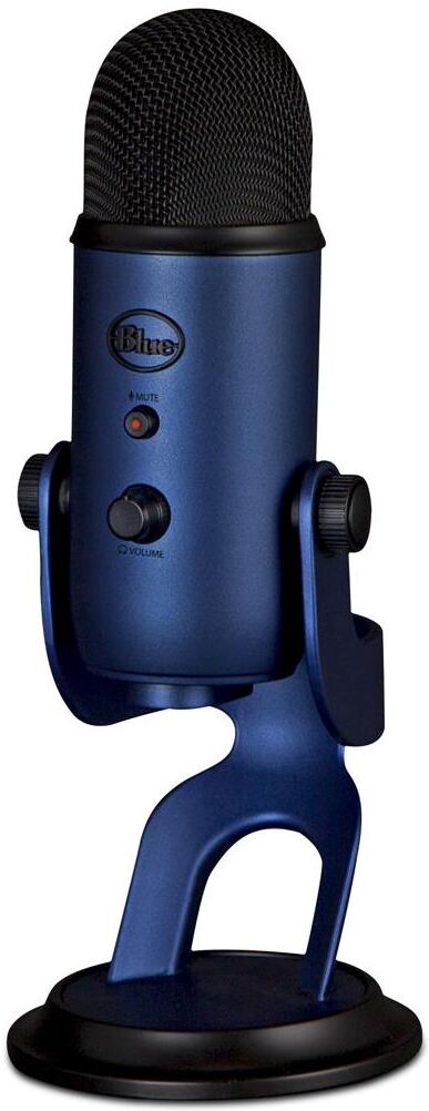 Blue Microphones Yeti USB Microphone, Midnight Blue