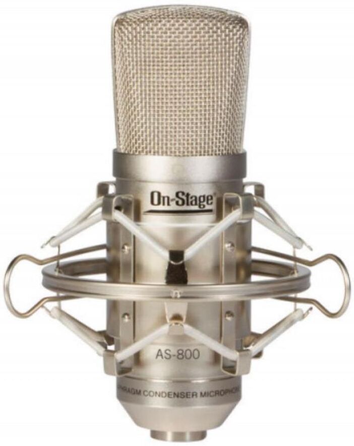 On-Stage AS800 Large-Diaphragm FET Condenser Microphone