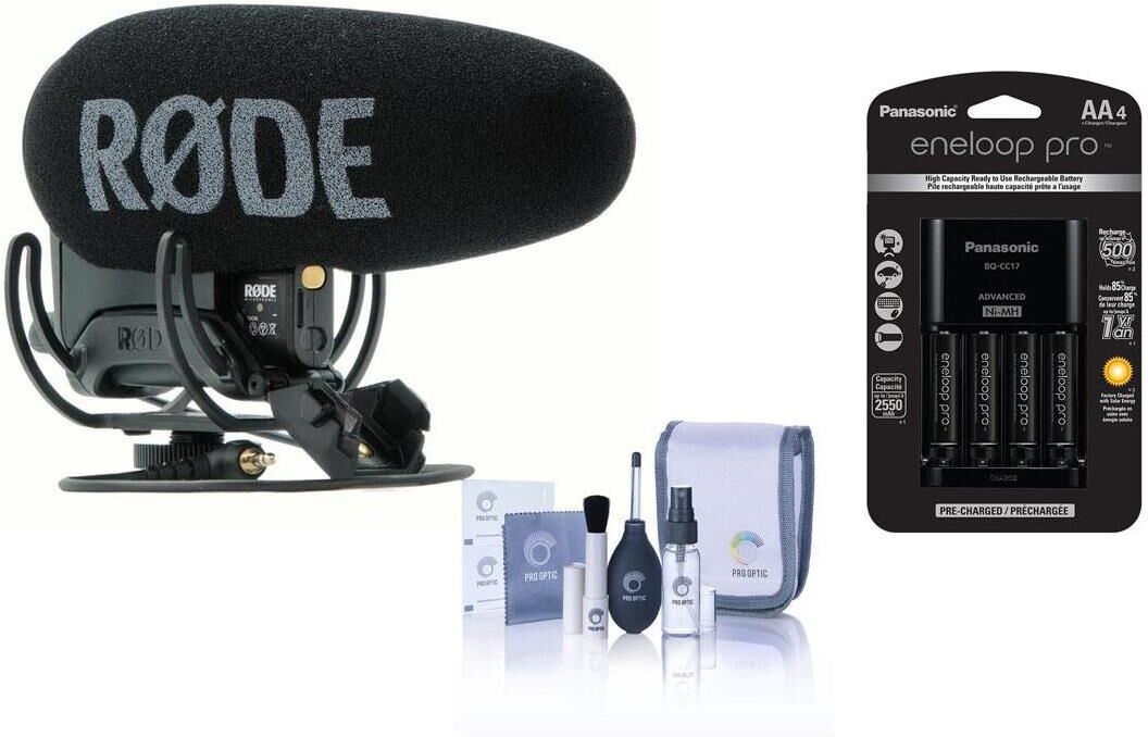 Rode VideoMic Pro+ On-Camera Microphone with Panasonic Accessory Kit