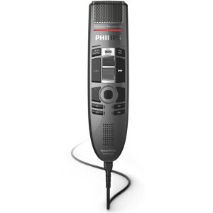 Philips SpeechMike Premium Touch Dictation USB Microphone, Slide-Switch