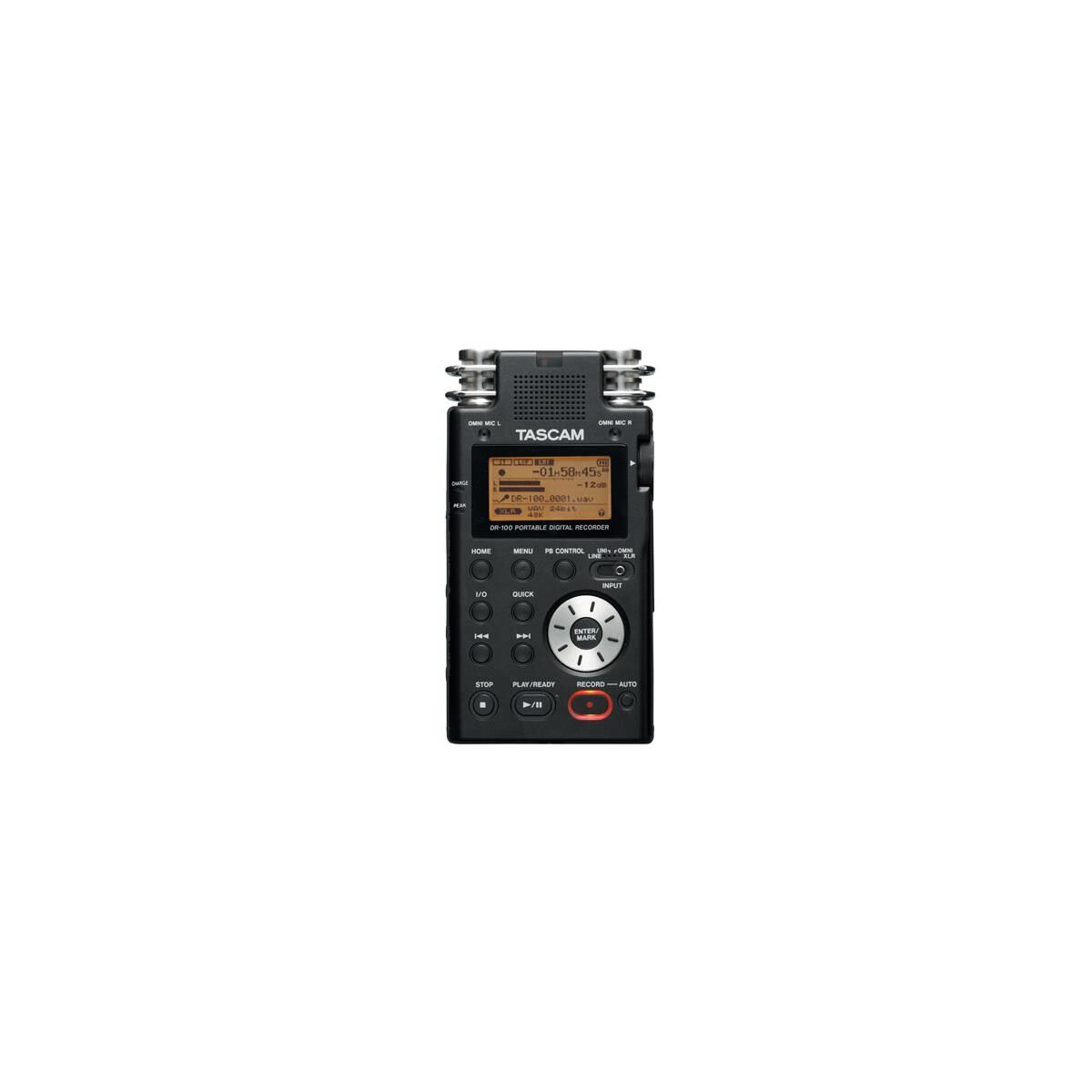 Audix Tascam DR-100 Portable Digital Mp3/WAV Recorder/Player