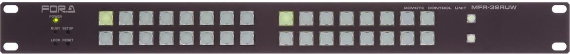 For.A MFR-32RUW 32 Backlit Buttons Remote Control Unit, 1U