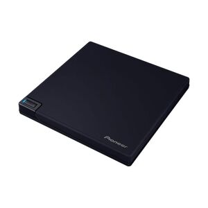 Pioneer Electronics Pioneer BDR-XD08UMB-S USB 3.2 Gen1 Slim Portable Blu-Ray BD/DVD/CD Writer, Black