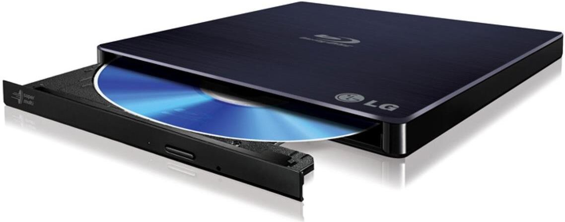 LG Slim Blu-Ray/DVD Writer External Optical Drive