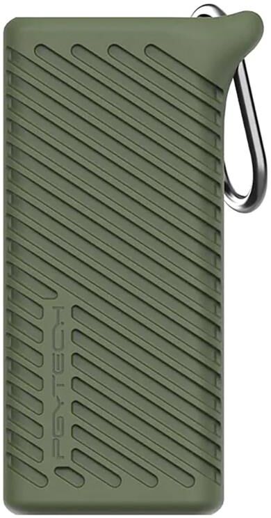 PGYTECH CreateMate High-Speed SD and microSD Card Reader and Case, Moss Green