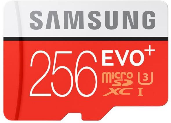 IRIX Samsung EVO+ 256GB Class 10 U3 microSDXC Memory Card with Adapter