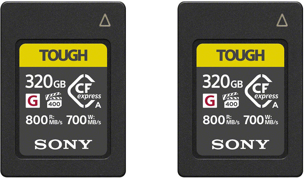 Sony 2 Pack CEA-G Series TOUGH 320GB CFexpress Type-A Memory Card