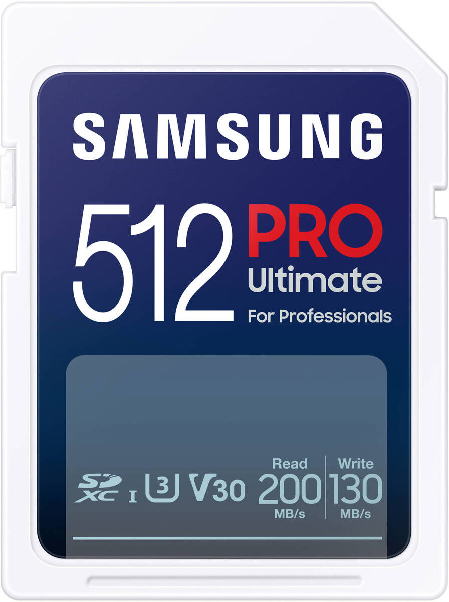 Samsung PRO Ultimate UHS-I SDXC Memory Card 512GB