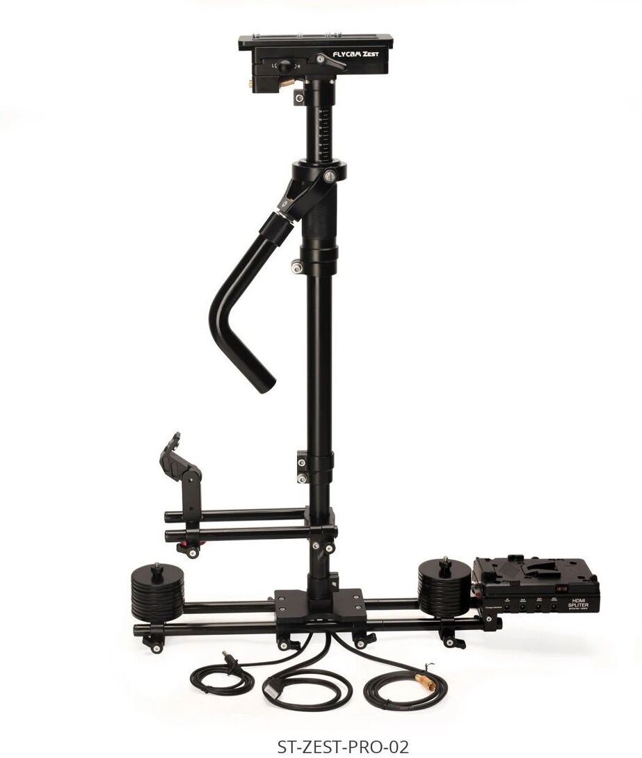 FLYCAM Zest Pro Electronic Video Camera Stabilizer, V-Mount