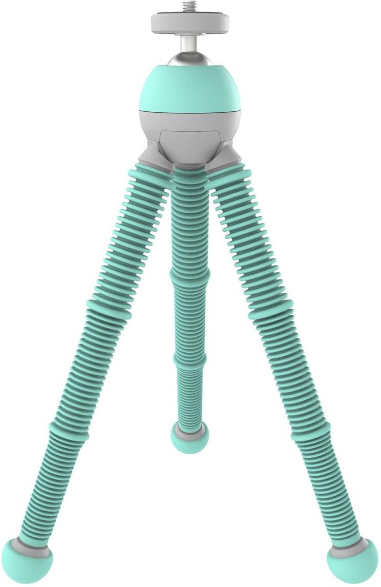 Joby PodZilla Flexible Medium Tripod Kit w/GripTight 360 Degree Phone Mount,Teal