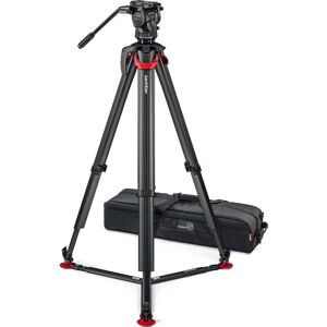 Sachtler aktiv6 Sideload System with flowtech75 Tripod &amp; Ground Spreader