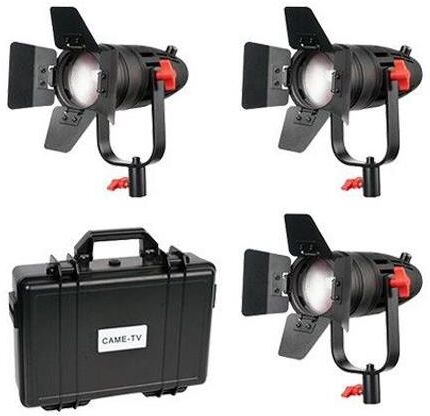 Came-TV Boltzen B-30 Fresnel 30W Fanless Focusable LED Daylight 3-Light Kit