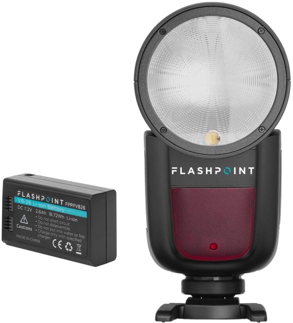 Flashpoint Zoom Li-on X R2 TTL On-Camera Round Flash Speedlight For Sony (V1)