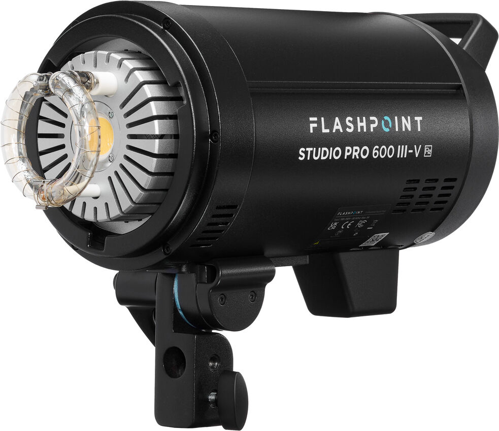 Flashpoint Studio Pro 600 III-V 600Ws R2 Monolight Flash With LED Modeling Lamp