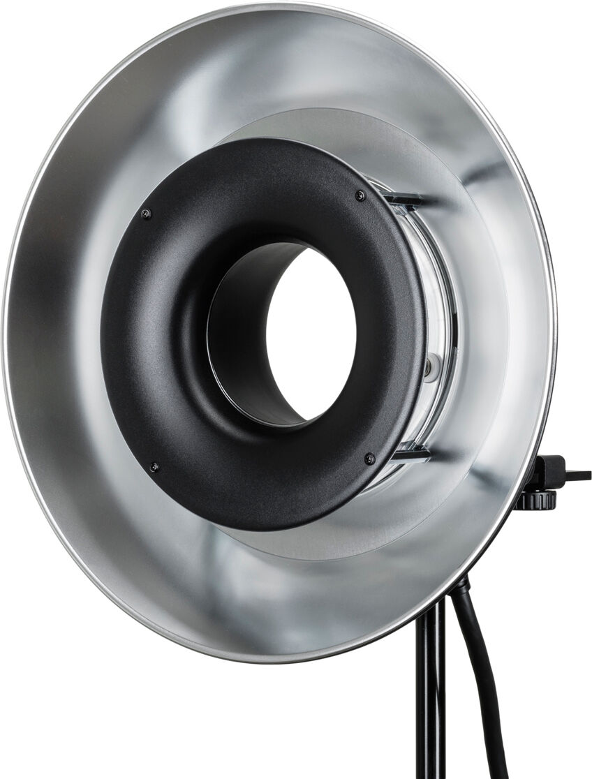 Flashpoint RFT-21S Standard Reflector for R1200 Ring Flash Head, Silver