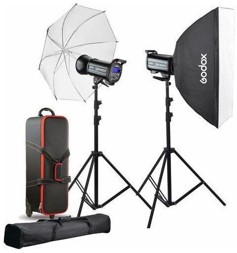 Godox QS400II 2-Light Studio Flash Kit