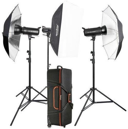 Godox SK400II 3-Light Studio Flash Kit