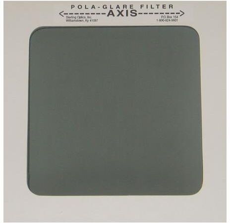 Adorama 12x12&quot; Mounted Light Polarizing Filter with Cardboard Frame