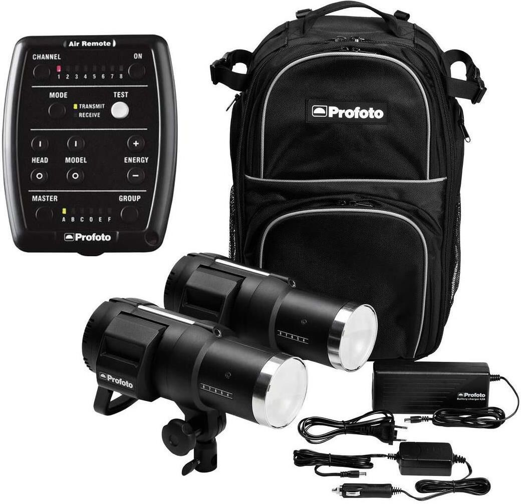 Profoto B1X 500 AirTTL 2-Light Location Kit w/Profoto Air Remote Transceiver