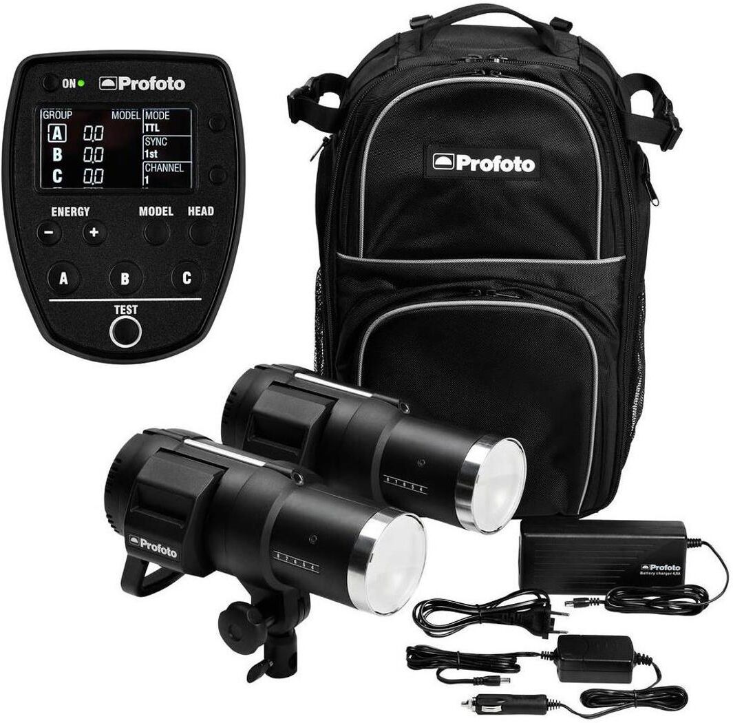 Profoto B1X 500 AirTTL Location Kit W/Profoto TTL-S Air Remote for Olympus