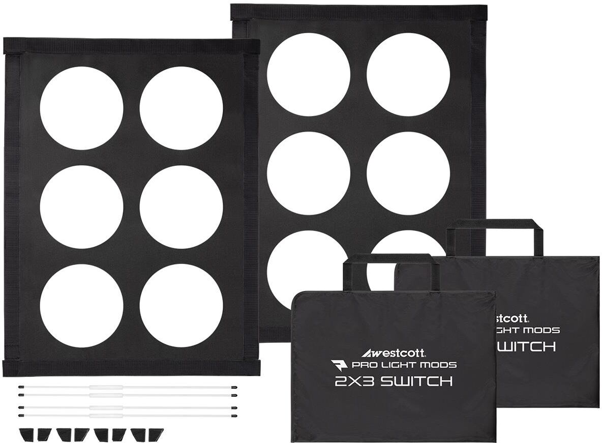 Westcott Pro Light Mods for 2x3' Rapid Box Switch Softbox, 2-Pack