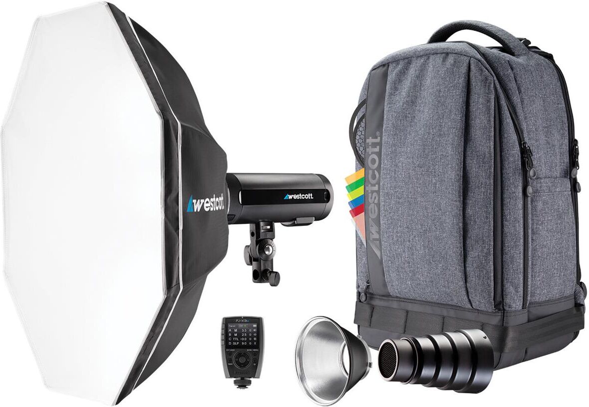 Westcott FJ200 Strobe 1-Light Backpack Kit w/FJ-X3m Universal Wireless Trigger