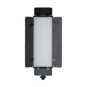 Bescor Photon Metal Bi-Color On-Camera LED Light Light Unit w/2 Batt. Charger, AC Adapter