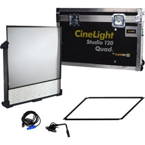 Fluotec CineLight Studio 120 Quad Tunable 2' LED Panel, Stand Bracket, Case 213W