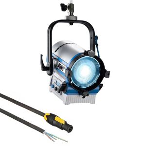 ARRI L5-C 5&quot; 115W RGBW LED Fresnel Light, Pole Operated, Blue/Silver with Cable