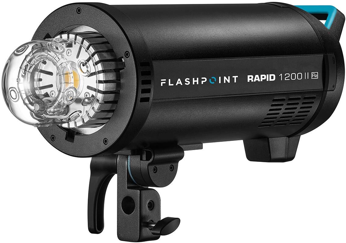 Flashpoint Rapid 1200 II HSS Monolight w/R2 Radio Remote System, Bowens Mount