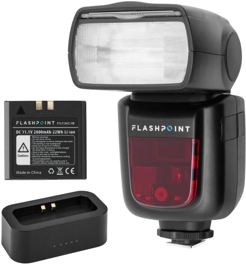 Flashpoint Zoom Li-on R2 TTL On-Camera Flash S/L For Canon(V860II-C)+USB Charger