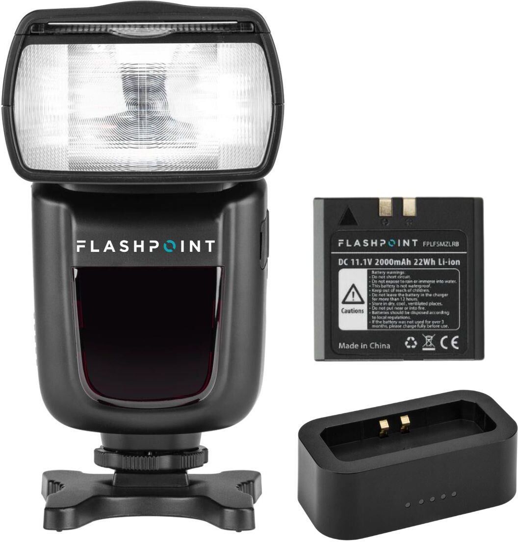 Flashpoint Zoom Li-ion Manual R2 On-Camera Flash Speedlight(V850II)+ USB Charger