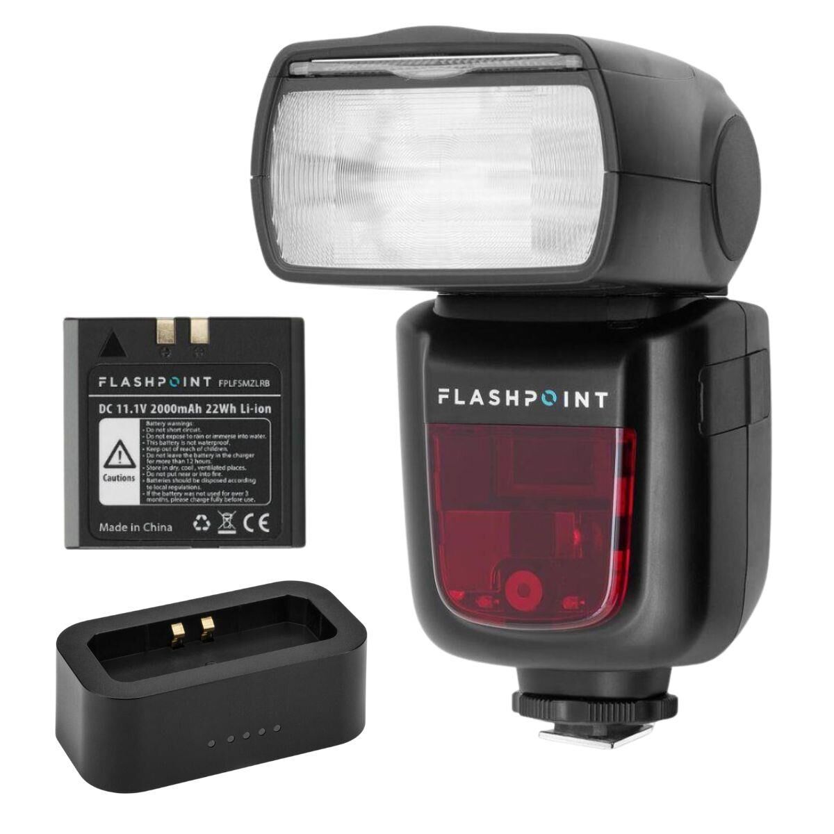 Flashpoint Zoom Li-ion R2 TTL Flash Speedlight For Nikon (V860II-N)+ USB Charger