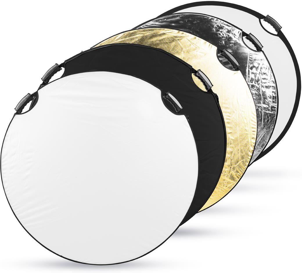 Glow 5-in-1 Collapsible Circular Reflector with Handles (42&quot;)