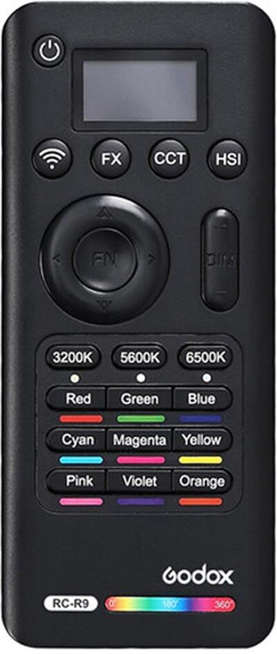 Godox RC-A9 2.4GHz Remote Control for LC500R LED Light Stick