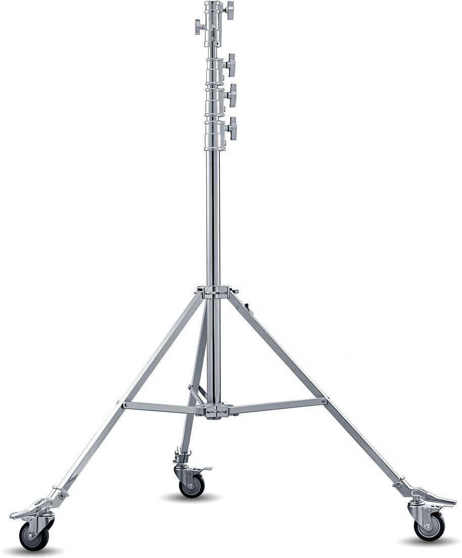 Godox 14.8' Heavy-Duty Roller Stand, Large, Silver